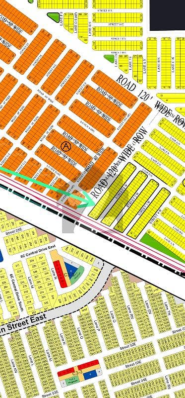 IDEAL LOCATION PLOT AVAILABLE FOR SALE DHA CITY SECTOR 6E