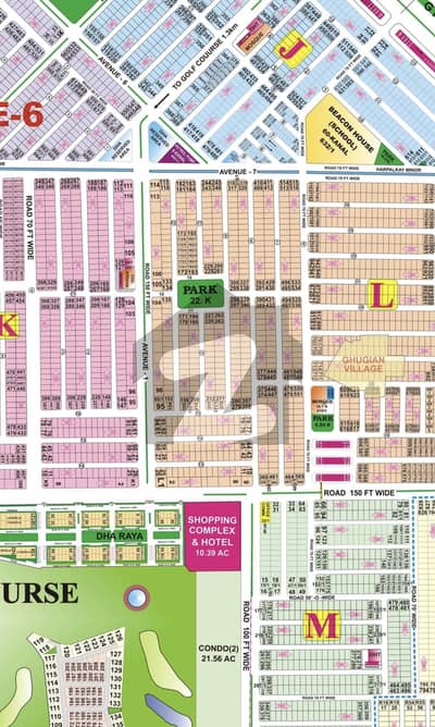 Dha Phase 6 3kanal Plot Available For Sale