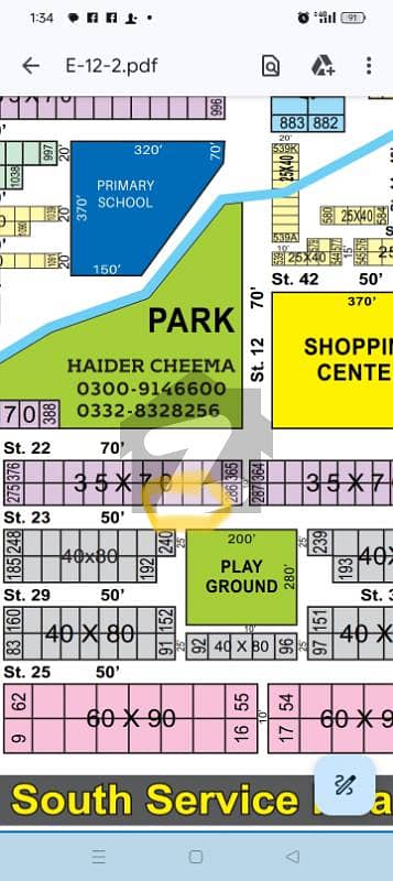 E-12/1 35*70 Level All Dues Clear Plot E-12/1 35*70 Level All Dues Clear Plot