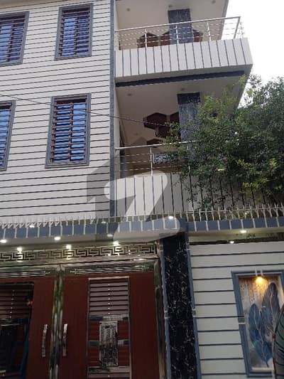 Beautiful House North Karachi Sector 11A , 288sq, G + 1st 3 Room 24 Feet Road For Sale
