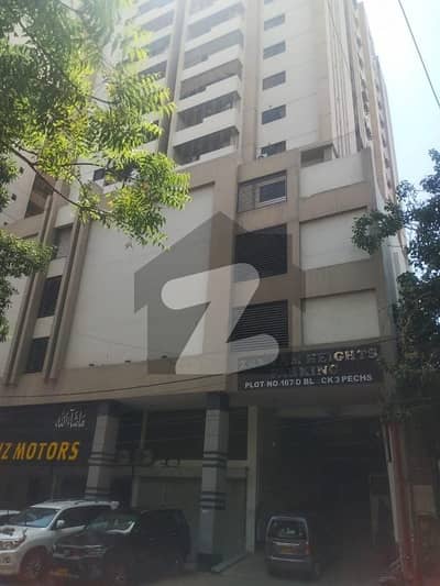 Highly-Desirable Prime Location 2200 Square Feet Flat Available In PECHS Block 3