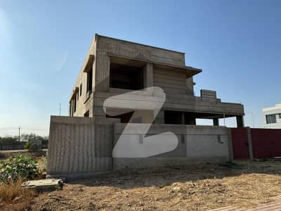 GREY STRUCTURE 500sq Yd Villa FOR SALE In Precinct-4 OVERSEAS BLOCK. 5min Drive From Main Gate Of Bahria Town Karachi. Save Rs. 10Million And Get Your Villa Ready By Your Own Choices. Call For Details.