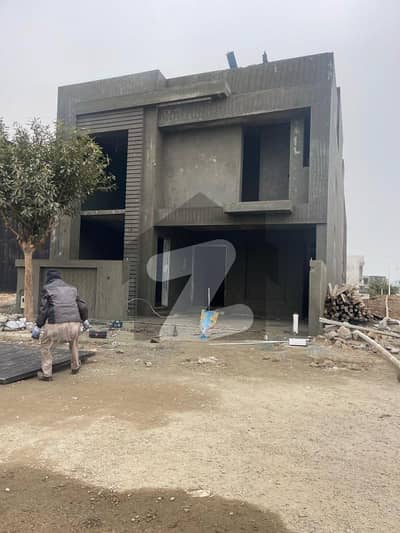 7 Marla Ideal Location Grey Structure Available For Sale.