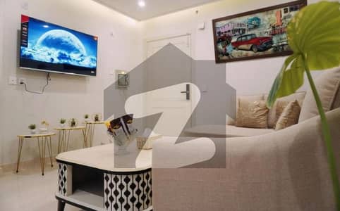 Fully Furnished 1-Bed Apartment For Rent Pearl One Tower, Iqbal Block, Bahria Town Lahore Just FoR Faimly