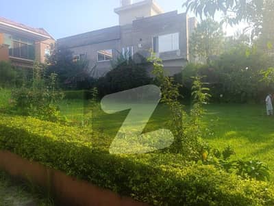4 Kanal farm house Available for rent Shaheen farms with lush green front back lawn Gas , electricity and water bore available