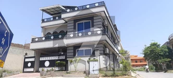 7 MARLA Corner Double Storey House 12 KW Solar Available For Sale In CBR Town Zero Bill Direct Owner
