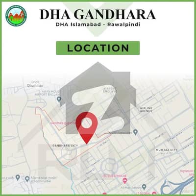 1 Kanal Residential Plot Available For Sale In DHA Gandhara Phase 9 In Islamabad