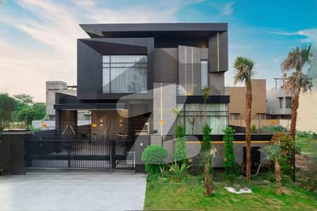 1 Kanal Top Quality Build Luxurious Beautiful Modern Design Villa With Basement Swimming Pool For Sale In DHA Lahore Phase 6 Prime Location Near To Park KFC