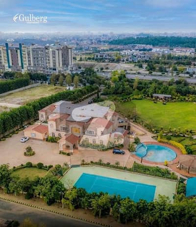 Experience Signature Living With This 4 Kanal Exclusive Farmhouse Plot In Islamabad - E-Block Gulberg Greens.