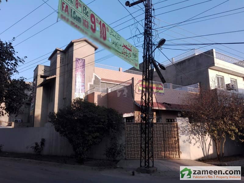 Corner Semi Commercial House Is Available For Sale