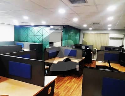 850 Sqft Fully Furnished Office Original Pics Attached Main Boulevard Gulberg Lahore