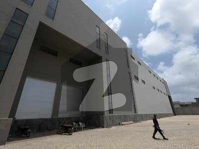 250,000 Sq Ft Purpose-Built Factory For Rent In Prime Korangi Creek Location