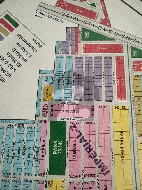 4 marla plot for sale in Paragon city