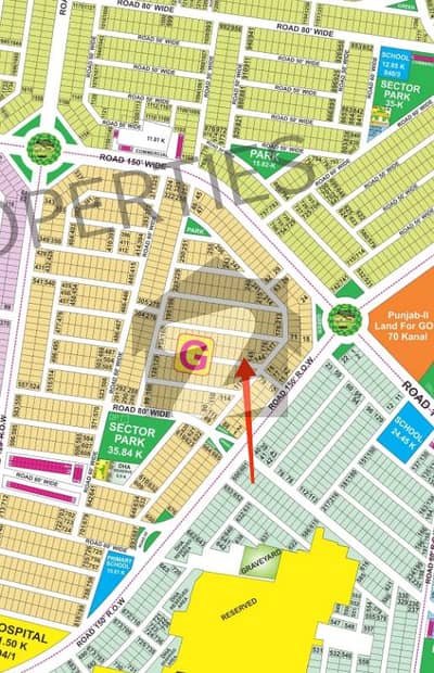 G 146+147(1+1) KANAL POSSESSION PAIR NEAR GOR AND AMENITIES
