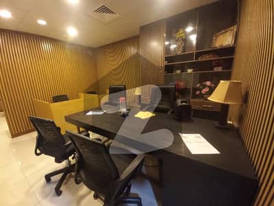 611 Square Feet Fully Furnished Corporate Office Available For Rent WTC Giga Mall