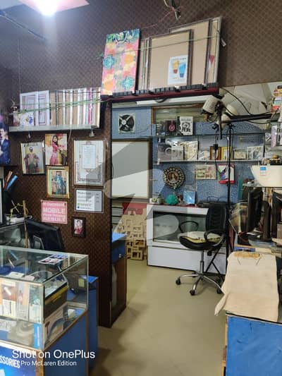 Corner Double Gated Shop For Sale Without Roof