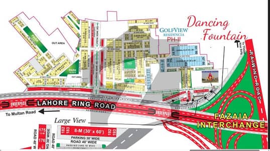 Investor Rate 5 Marla Commercial Open Form for Sale in Golf View Residencia Phase 2 Ideal Investment Opportunity!