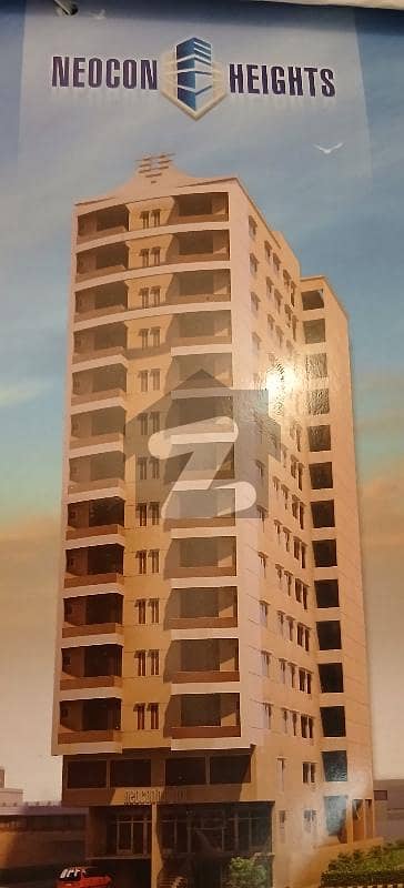 گلستانِ جوہر کراچی میں 2 کمروں کا 4 مرلہ فلیٹ 1.0 کروڑ میں برائے فروخت۔
