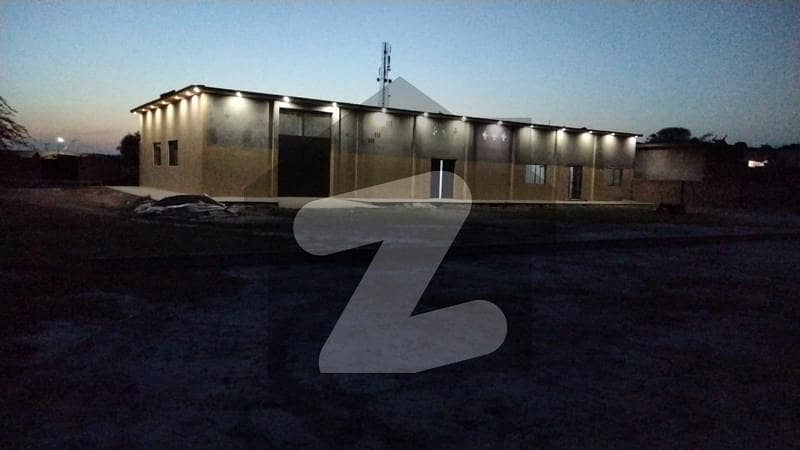 Factory Building With 25 Kv Transformer