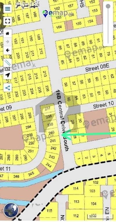 Prime Location DHA City - Sector 16B Residential Plot For Sale Sized 500 Square Yards Prime Location DHA City - Sector 16B Residential Plot For Sale Sized 500 Square Yards