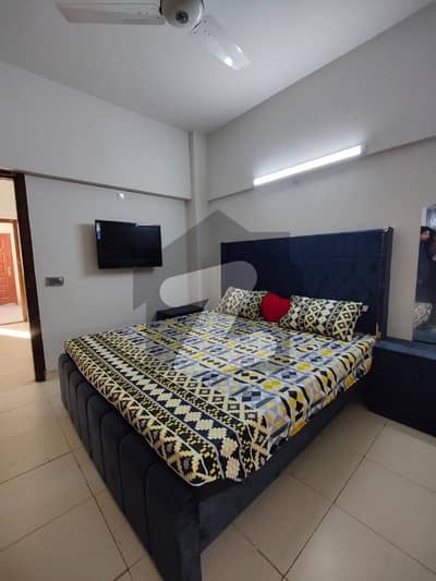 One Bedroom fully furnished Apartment Available For Rent In Al Ghurair Giga Overseas Block-16 DHA Phase-II Islamabad