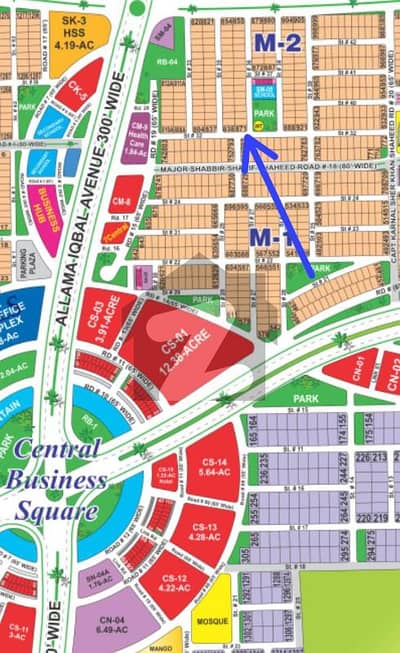 1 KANAL CORNER AND PARK FACING PLOT AVAILABLE FOR SALE AT GOOD LOCATION IN POSSESSION SECTOR