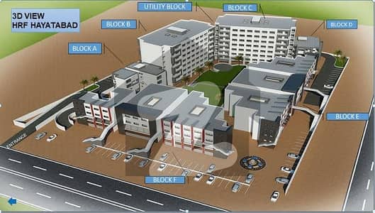 4 Bed Flat For Sale In High Rise PHA Hayatabad