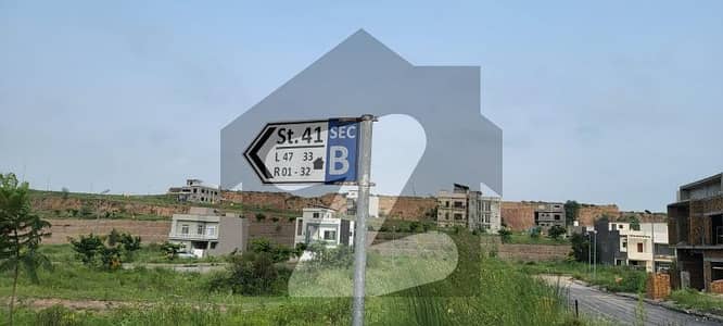 5.33 Marla Plot (pair also available) for sale in Sector B, DHA Phase 3 Rawalpindi Islamabad