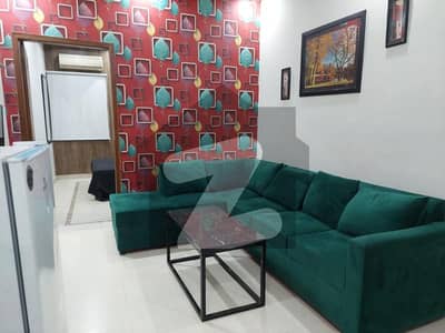 1 Bedroom Fully Furnished Flat For Rent In Block H-3 Johar Town Lahore