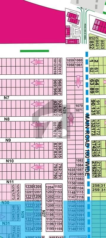 LAHORE DHA Phase 6 N-Block  Next To Corner Hot Location Plot