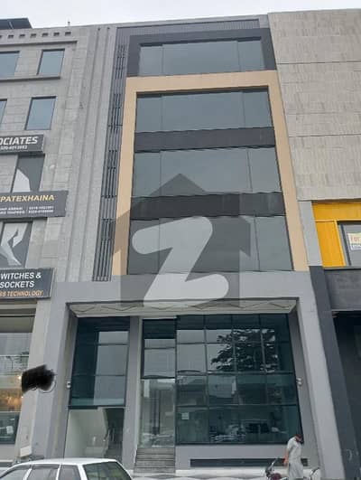 4 Marla Luxury Commercial Plaza - Ground Floor+ Mezzanine Floor+ Basement Available For Rent In Dha Phase 6 Main MB Lahore