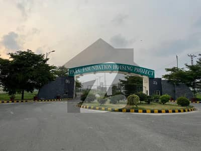 1 Kanal Semi Commercial Plot Facing Canal Road For Sale in Atomic Energy Society Opposite Bahria Town Lahore