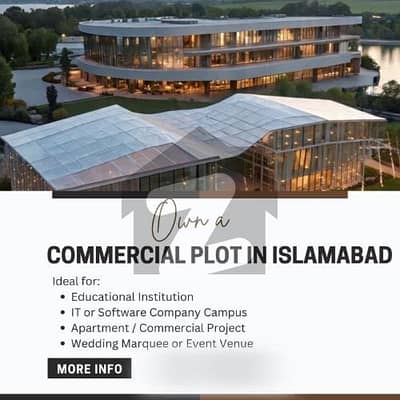 Commercial Plot Educational Institution IT or Software Company Campus Apartment / Commercial Project Malot Road, Islamabad Wedding Marquee or Event Venue