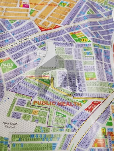 5 MARLA TOP LOCATION PLOT AVAILABLE FOR SALE IN PUBILE HEALTH HOUSING SOCIETY - BLOCK C