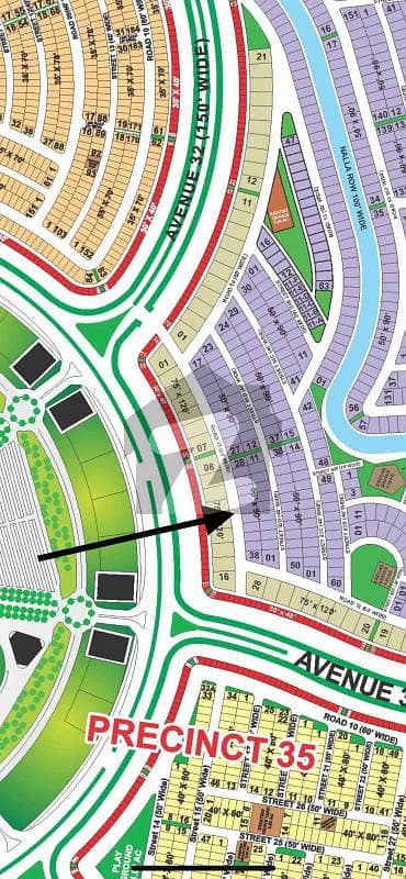 precient 33 stadium facing most demandable location plot available precient 33 stadium facing most demandable location plot available