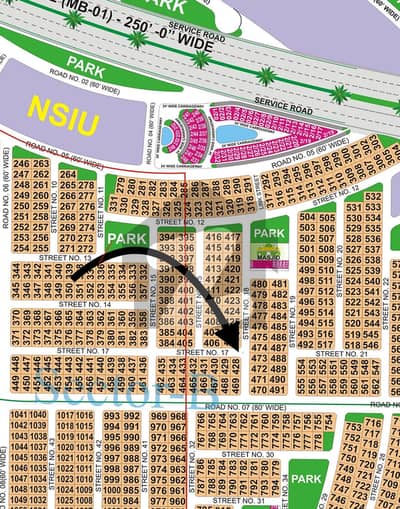 Sector B 1 Kanal Corner Plot In DHA Bahawalpur
