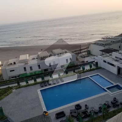 Emaar Reef Tower Premium 3-Bedroom Apartment for Rent Sea + Pool Facing - Middle Floor For Rent