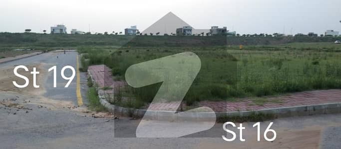 10 Marla Corner Plot For Sale In K Block, Bahria Town Phase 8, Rawalpindi.