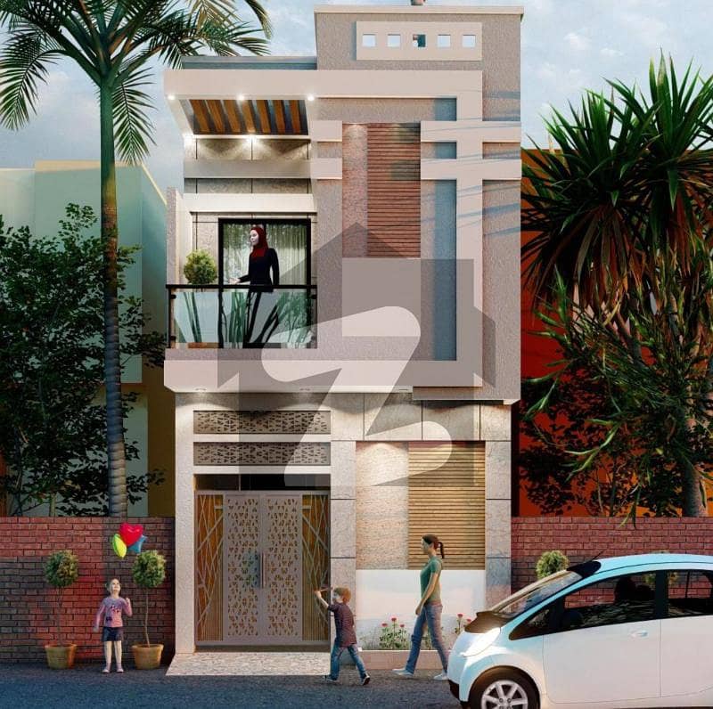 3 Marla Beautiful House Available For Installment Gas Line And Bejli Available