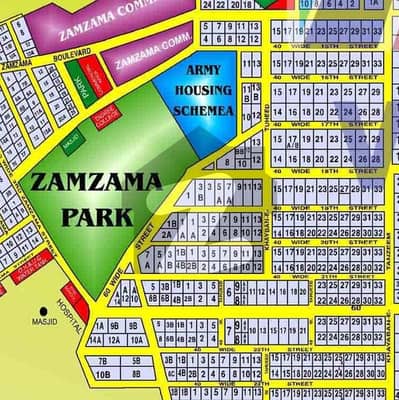 500 YDS PLOT NEAR ZAMZA PARK PHASE 5 DHA KARACHI.