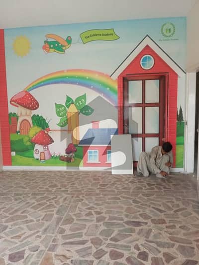 Commercial Corner Building for Rent 12 bed Rooms, Best of School, College, Coaching Center & Hospital