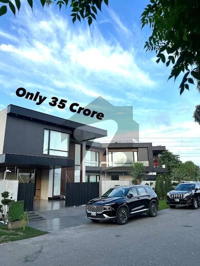 2 Kanal Corner Brand New Luxury Ultra-Modern Design Most Beautiful Full Basement Fully Furnished Home Theater Swimming Pool Bungalow For Sale at Prime Location of DHA Lahore Near To Park Masjid & Commercial Market.