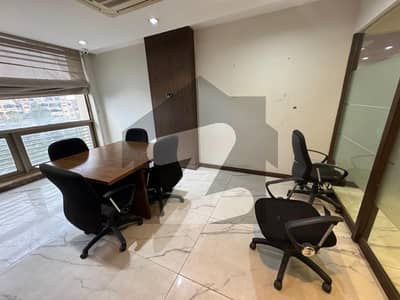 Furnished & Ready Office Facing Jinnah Avenue In F-6 For Rent