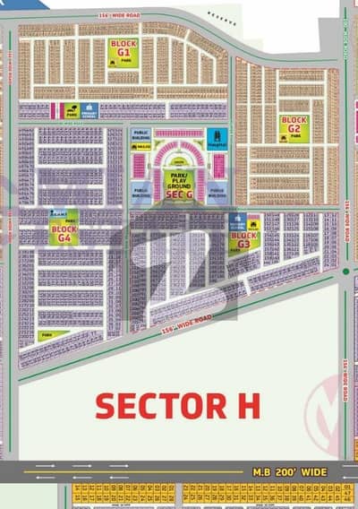 Good Location Residential Possession Plot For Sale Situated In DHA Sector G