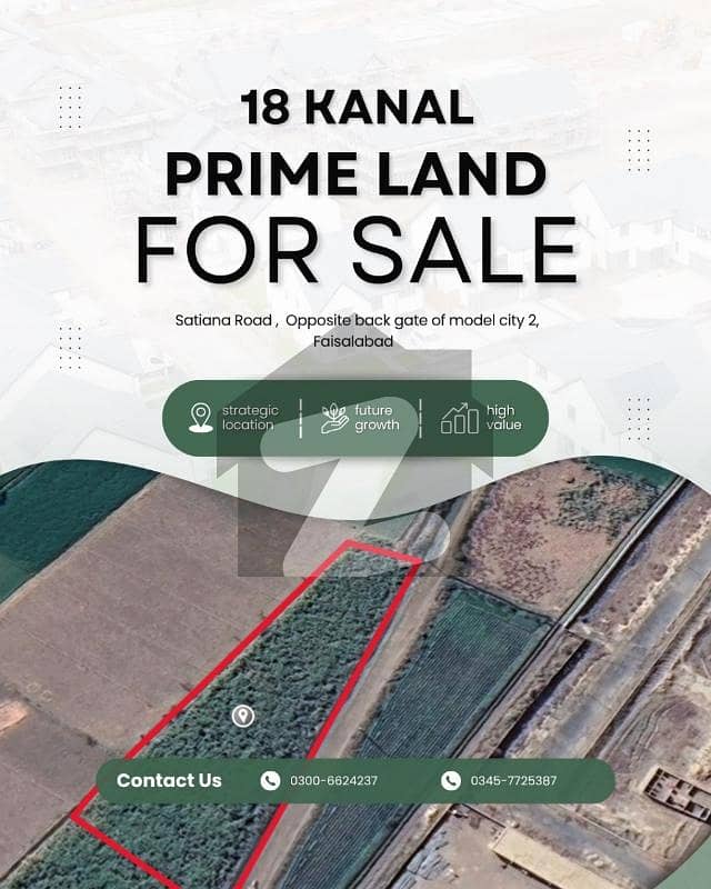 prime land near model city 2