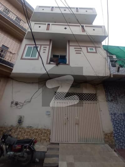 4 Marla Half Tripple Storey House For Sale In Mian Colony Near To LalPul Canal Road 25 Feet Street