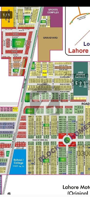 5 Marla Plot For Sale Block S. Homes Near Shaheen Chowk