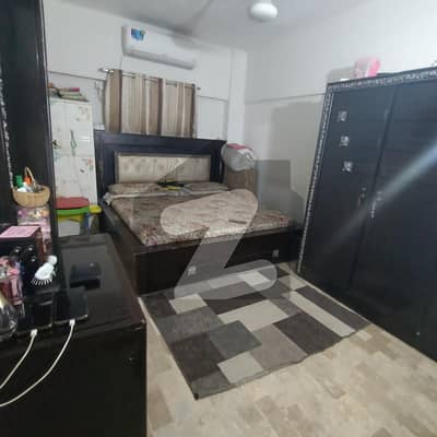 Gulistan Jauhar Block 18 Munir Bridge View Flat For Sale