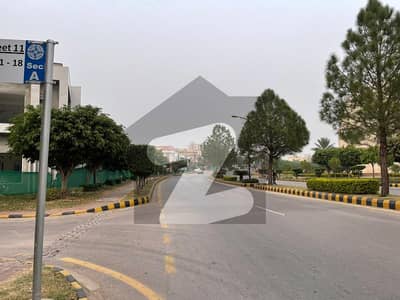 Plot For Sale Sector A Semi Corner With Green Patch Possession Utility Paid Best Location For Living Bahria Enclave Islamabad