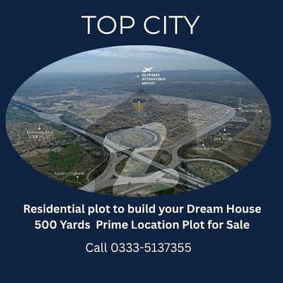 Plot For Sale Top City-1, Islamabad (1 Kanal)